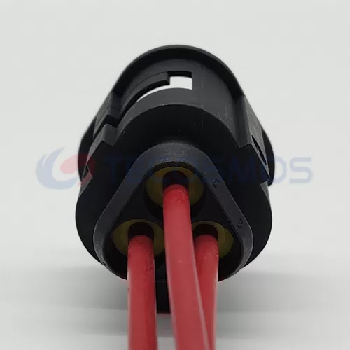 Waterproof Wire Connector Cable Harness Automotive Enclosure Connector for Volkswagen 3Pin Female 1J0973203 - image 3